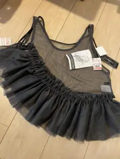 しまむら　新品タグ付き　ギャザーフリルケープ　シアータンク　セット