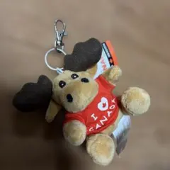 カナダ Canada お土産 トナカイ キーホルダー ぬいぐるみのサムネイル