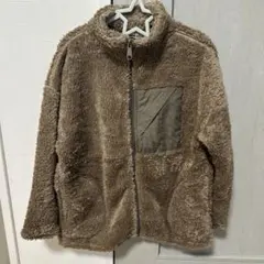 PAIR MANON フリースジャケット 130 モカ