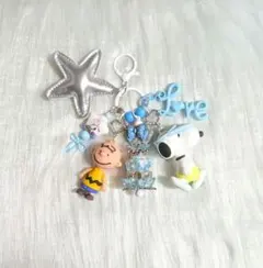 チャーリー・ブラウン スヌーピー キーホルダー