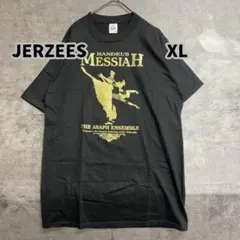 ジャージーズ 黒Ｔシャツ XL ヘンデル・メサイア プリント【い302】のサムネイル