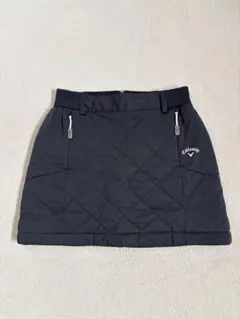 Callaway ゴルフウェア キルティングスカート ブラック