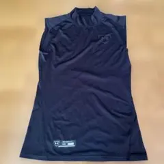 Under Armour ブラック 野球用ハイネックシャツ MD