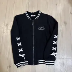 ピンクラテパーカー