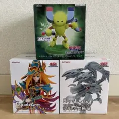 遊戯王 マジシャンズヴァルキリア/ブルーアイズ/マグネットウォリアー フィギュア