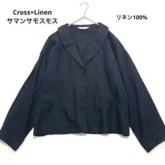 SM2 samansaMos2 サマンサモスモス　ジャケット ブラック リネンのサムネイル