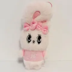 エスターバニー　ピンク イニシャルマスコット　H