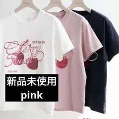 ももゆこ様専用Cherry Tee '26 herlipto チェリー　Tシャツのサムネイル