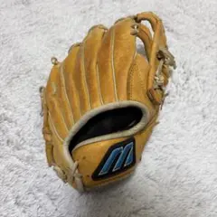 ミズノ ビックM 軟式 グローブ オレンジ 内野 外野 ビューリーグ