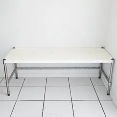 ホームエレクター ホワイト天板 120 x 45 x 45 cm ポールのサムネイル