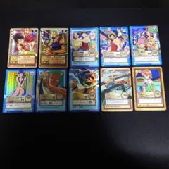 ワンピースカード　旧　キラ　10枚セット ワンピースカード 旧 キラ 10枚セット - メルカリ