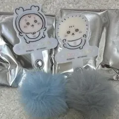 Chikawa Baby ぽんぽんチャーム付きフォンタブ 古本屋 らっこ セット