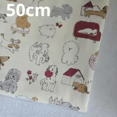 生地　KOKKA 犬