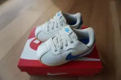 Nike ホワイト/ブルー スニーカー　コルテッツ　13cm