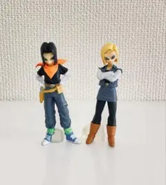 人造人間17号 18号 ドラゴンボール フィギュア HG Z4 人造人間現る！編