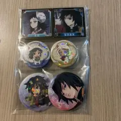 柱展缶バッジセット 冨岡義勇 グッズ情報【キービジュアル】｜アニメ「鬼滅の刃」 柱展 －そして無限