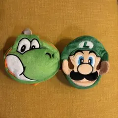 SUPER MARIO マリオ ルイージ ポーチ 2点セット