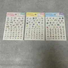 サンリオキャラクター スケジュールシール 3枚セット
