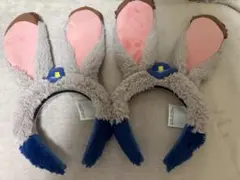 2個セット 上海ディズニー カチューシャ ズートピアジュディ