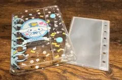 シナモンロールA7サイズ シール帳　6穴バインダー　リフィル10枚付き　サンリオ