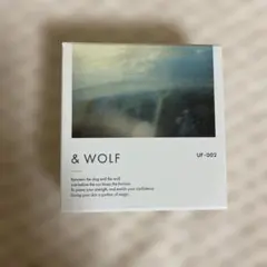 & WOLF UF-002 リキッドファンデーション light beige