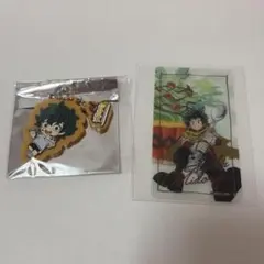ヒロアカ 緑谷出久 まとめ売り クッキー風キーホルダー カード
