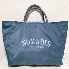 美品 23区別注 NOMADIS SAC ストライプ ロゴ トートバッグのサムネイル