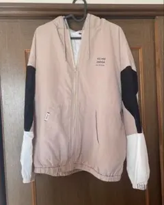 PINK latte フード付きジャケット M