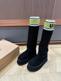 UGG ロングブーツ ニットソックス型ブーツ
