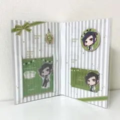 ツイステ リリア ロゼット風缶バッジホルダー バースデー おめかし