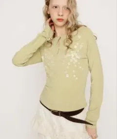 【SLY】 DECORATIVE BUTTON TOPS