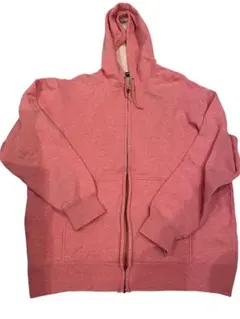 old UNIQLOジップパーカー　ピンク　希少　XL ユニクロ　vintage
