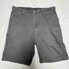 トミーバハマ ショートハーフパンツ ストレート裾 【XL】 灰 綿 タウンユースのサムネイル