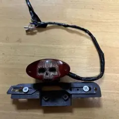 真鍮ボディー テールランプ ナンバーブラケット付き - メルカリ