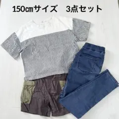 【美品あり】150㎝ 3点セット ペアマノン TシャツLSP ハーフパンツ他のサムネイル