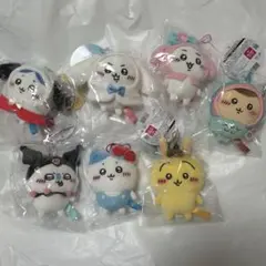 ちいかわ×サンリオキャラクターズぷちミニマスコットフードマスコット7種セット