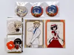 文豪ストレイドッグス 中島敦 泉鏡花 アクスタ&缶バッジ&ブロマイド セット売り