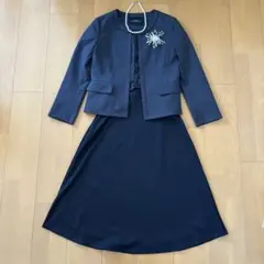 グリーンレーベルリラクシング　フォーマルスーツ 38 S ネイビー セレモニー