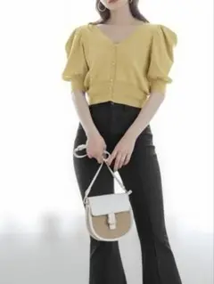 グレイル　レディース　半袖　ニット　M