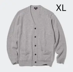 ユニクロ プレミアムラムVネックカーディガン カーディガン XL
