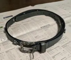 イタリア製　装飾付きベルト