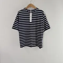 ナチュラルランドリー ボーダー 半袖 Tシャツ カットソーのサムネイル
