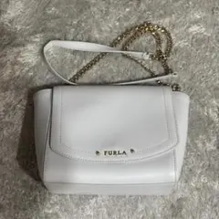 FURLA ショルダーバッグ 水色 ブルー
