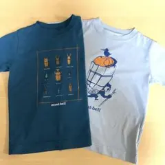 mont-bell 110cm半袖Tシャツ 2枚セット