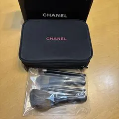 【新品】CHANEL ポーチ&ミニブラシ6本セット