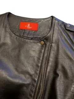 Vintage ブラック レザージャケットのサムネイル