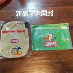 【新品】McDonald's CHUMS ミニショルダーバッグ&ポーチ