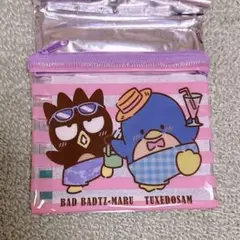 タキシードサム バッドばつ丸 (日焼け)クリアポーチ スシロー はぴだんぶい