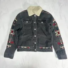 ハ*コ様 極美品✨ISABEL MARANT H&M デニムボアジャケット　グレ
