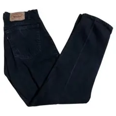Levis リーバイス 505 80s 後染めブラックデニム　W33 L30
